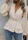 Spring/Fall Slimming Slim Waist Blouse