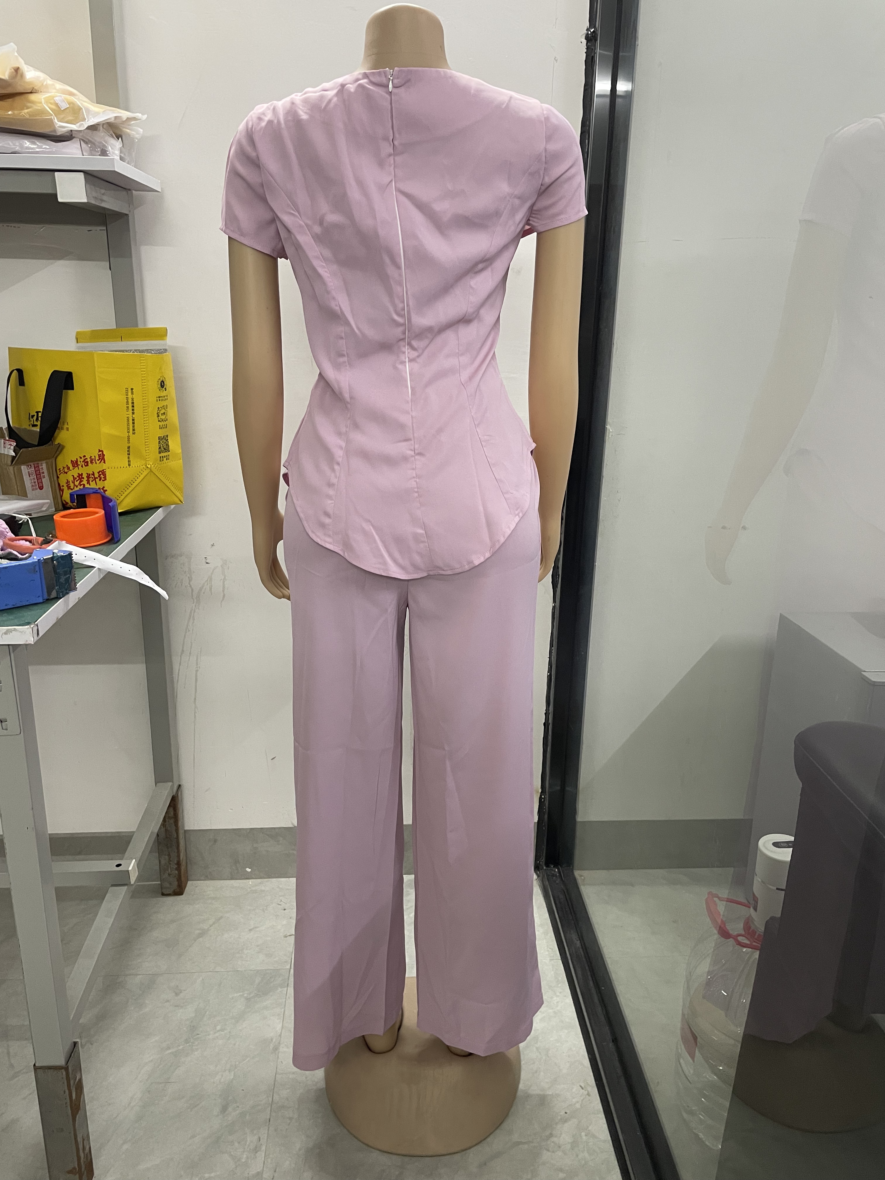 Women's elegant office pants suit