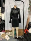 Women Fall Sexy Top and Skirt Two-Piece Set