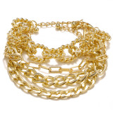 Women anklet and bracelet set, two-piece