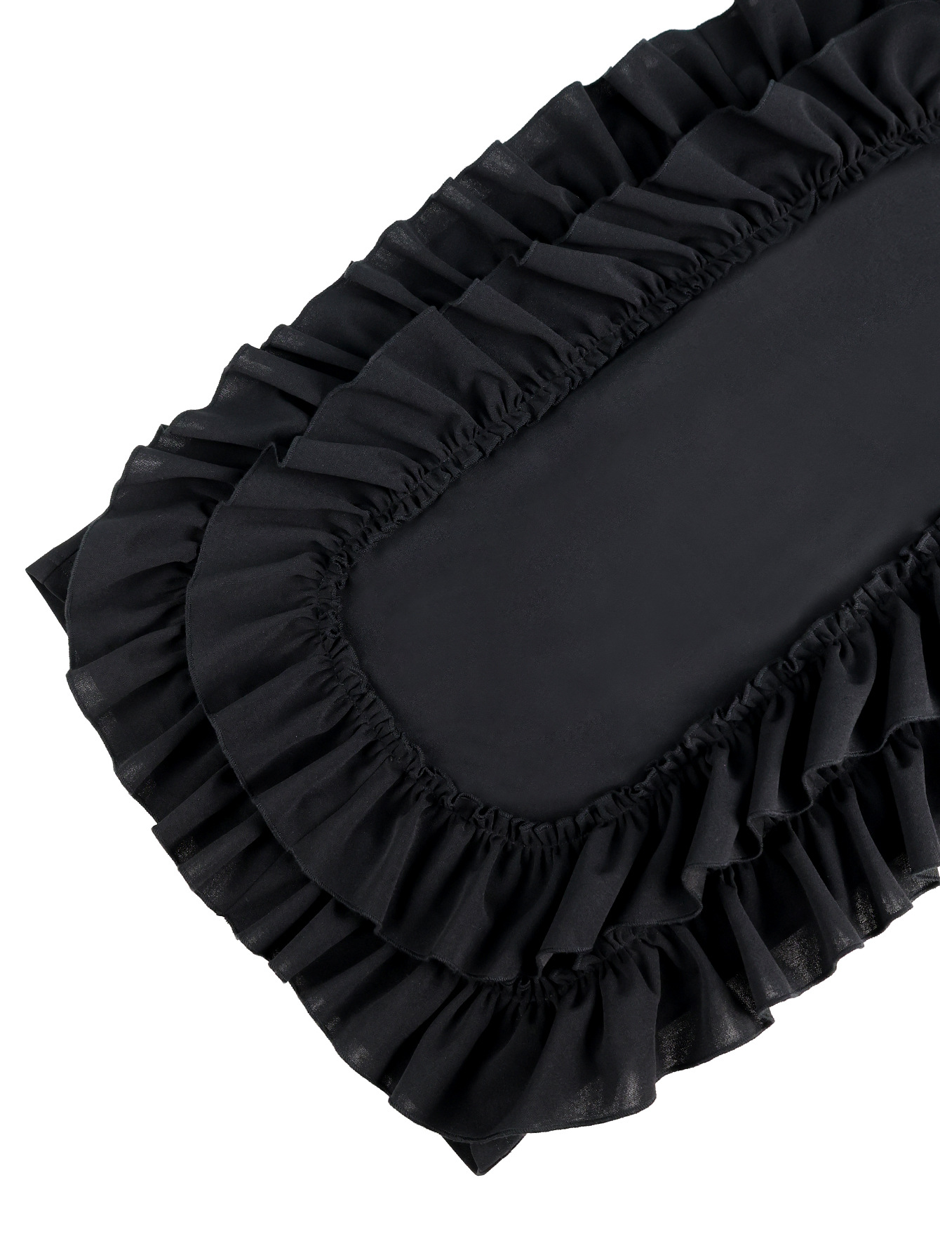 Fashion Women's Stand Collar Ruffle Sleeveless Slim Formal Party Dress