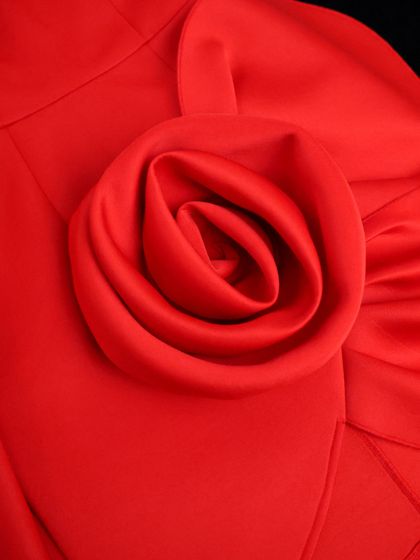 Stylish Sexy Strapless Asymmetric Flower Slim Waist Party Evening Dresses