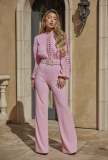 Women Elegant Lace Patchwork Lace-Up Wide-Leg Jumpsuit