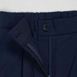 Women Elegant Turndown Collar Blazer and Pants Two-Piece Set