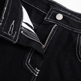 Women's Summer Denim Asymmetric Waist-Cincher Belt