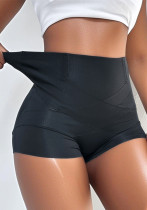 Women's High-Waist Cross-Front Tummy Control Seamless Leggings