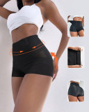 Women's High-Waist Cross-Front Tummy Control Seamless Leggings