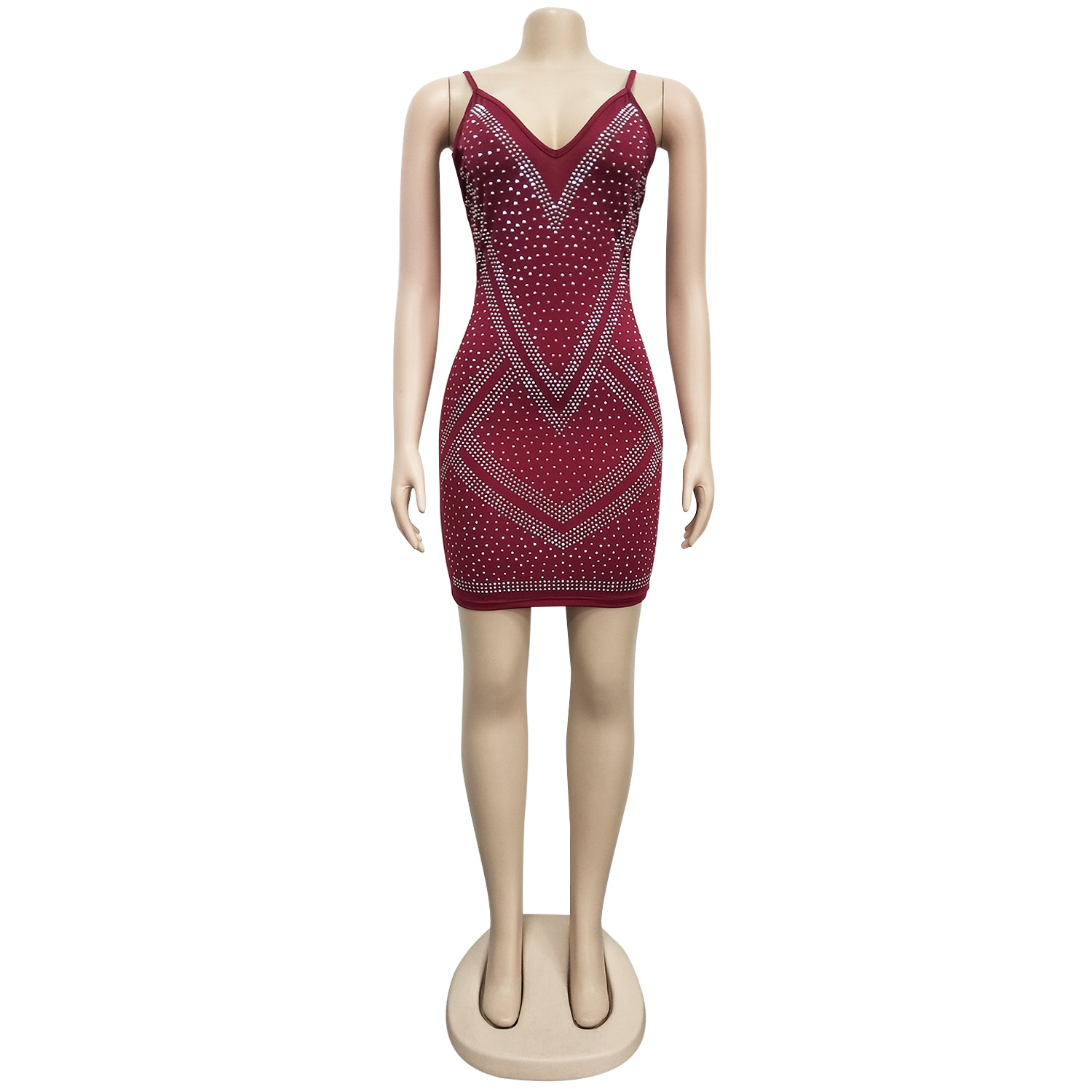 Women Sexy Beaded Dress