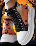 Halloween High-Top Sneakers