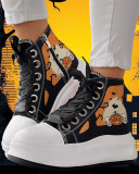 Halloween High-Top Sneakers