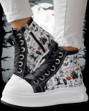 Halloween High-Top Sneakers