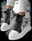 Halloween High-Top Sneakers