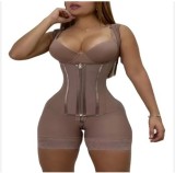 Plus Size Women Wide Strap Hourglass Fitted Shapewear