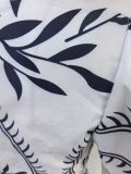 Women Spring/Summer Printed Ruffle V-Neck Sexy Maxi Dress