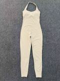 Women Halter Neck Yoga Bodysuit