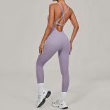Women Adjustable Strap Yoga Bodysuit