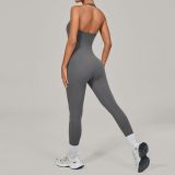 Women Halter Neck Yoga Bodysuit