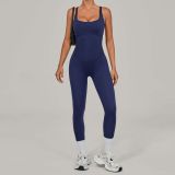 Women Adjustable Strap Yoga Bodysuit