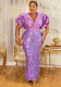 Sequin Dress Women's Plus Size Party Evening Gown