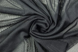 Women Solid Patchwork Sleeveless Turtleneck Pleated Bodycon Dress