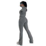 Tight Fitting Quick-Dry Gym Pockets Zipper Yoga Suit Outdoor Running Sportswear