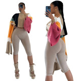 Women's Casual Knitting Asymmetrical Coat