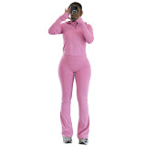 Tight Fitting Quick-Dry Gym Pockets Zipper Yoga Suit Outdoor Running Sportswear