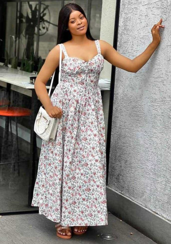 Summer Casual Strap Long Dress