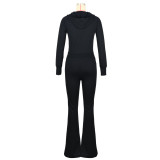 Tight Fitting Quick-Dry Gym Pockets Zipper Yoga Suit Outdoor Running Sportswear