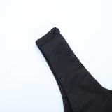 Square Neck Sleeveless Dress Women's A-Line Long Dress