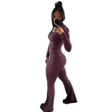 Tight Fitting Quick-Dry Gym Pockets Zipper Yoga Suit Outdoor Running Sportswear
