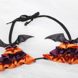 Lingerie Set Halloween Little Devil Maiden Costume Sexy Tie Sleepwear Women Bikini