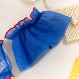 Women Halter Neck maid uniform Snow White see-through uniform with stockings sexy lingerie set