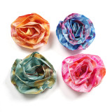 African Sexy Slash Shoulder Women's Plus Size Print Dress