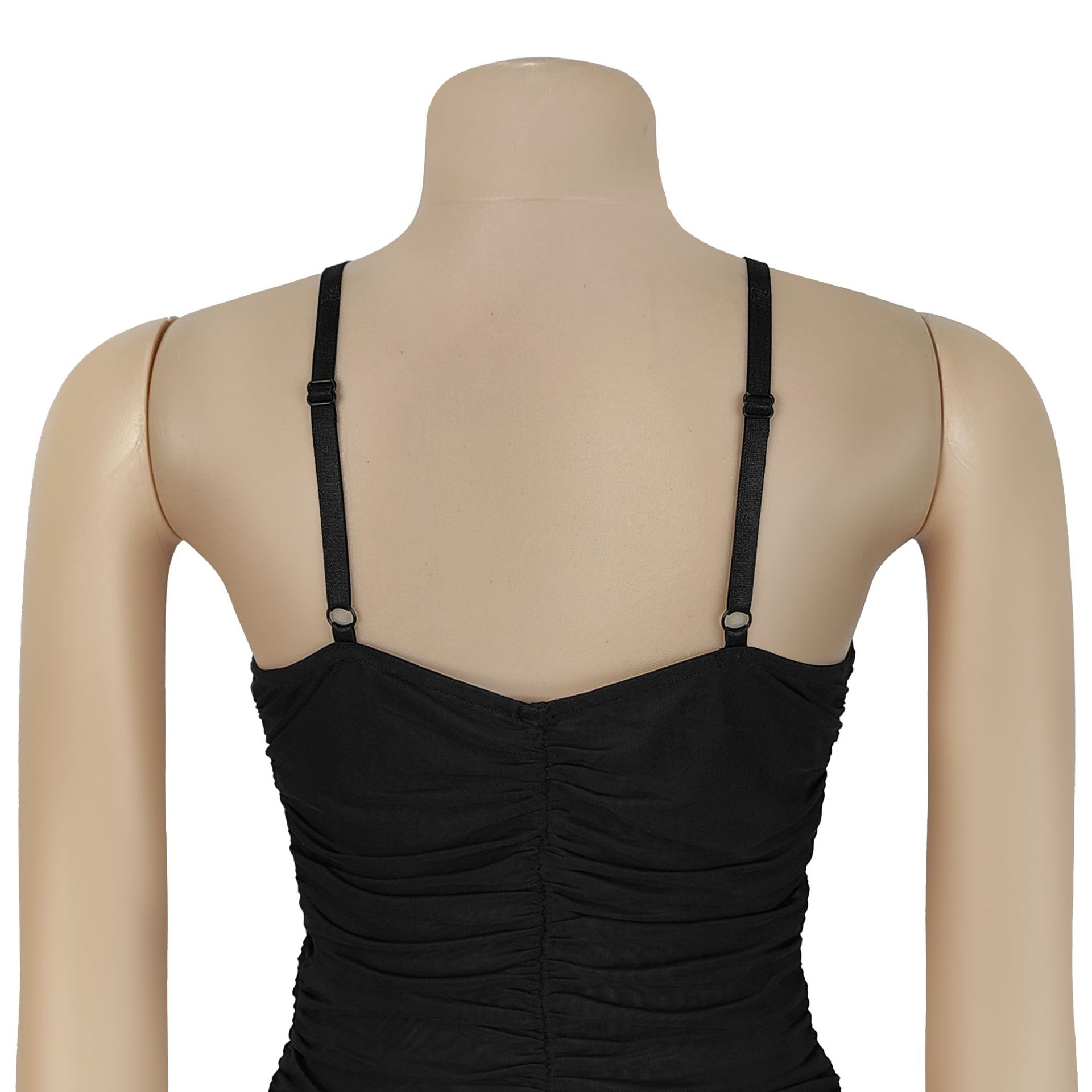 Fashion Women's Summer White Flower Strappy Maxi Dress