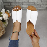 Plus Size Women Shoes Comfortable Wedge Slide Sandals