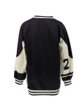 Women Long-Sleeved Letter-Print Casual Top