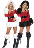 Sexy Christmas Hoodie Cosplay Uniform