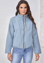 Stand Collar Fleece Women's Coat Winter Trendy Loose Jacket Short Outerwear Stand Collar Fleece Women's Coat Winter Trendy Loose Jacket Short Outerwear