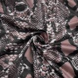 Fashion Women's Sexy Snake Pattern Print Strap Dress