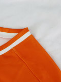 Women Long-Sleeved Letter-Print Casual Top