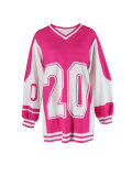 Women Long-Sleeved Letter-Print Casual Top