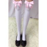 Sexy Christmas Cotton Socks Adult Bow Christmas Stockings Long Stockings