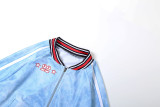 Autumn Women's Striped Color Block Long Sleeve Top Flared Pants Casual Set