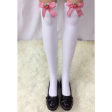 Sexy Christmas Cotton Socks Adult Bow Christmas Stockings Long Stockings