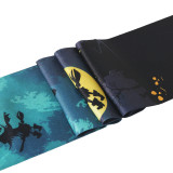 Dark Castle Bat Socks Halloween Socks Printed Castle Witch Socks Long Stockings