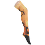 Halloween Socks Costume Party Pattern Owl Dark Pumpkin Socks Long Stockings Halloween Ghost Stockings