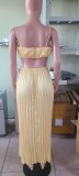 Summer Strap Open Waist Slim Fit Maxi Dress