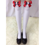 Sexy Christmas Cotton Socks Adult Bow Christmas Stockings Long Stockings