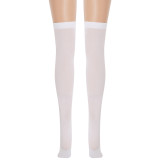Halloween Socks Dark Red /Red Costume Accessories Knee-High Irregular Blood Socks Long Stockings